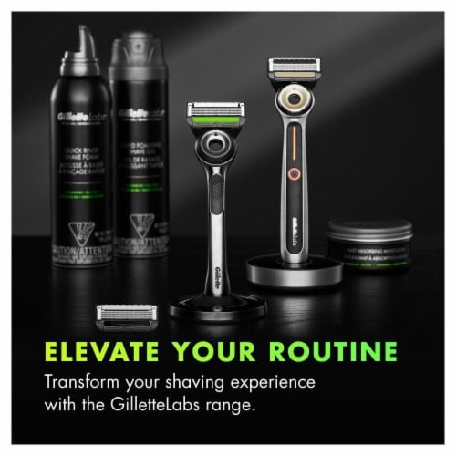 Gillette Labs by Gillette Men's 5-Blade Razor Blade Refill Cartridges Perspective: right