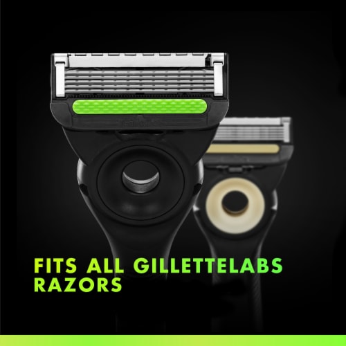 Gillette Labs by Gillette Men's 5-Blade Razor Blade Refill Cartridges Perspective: right