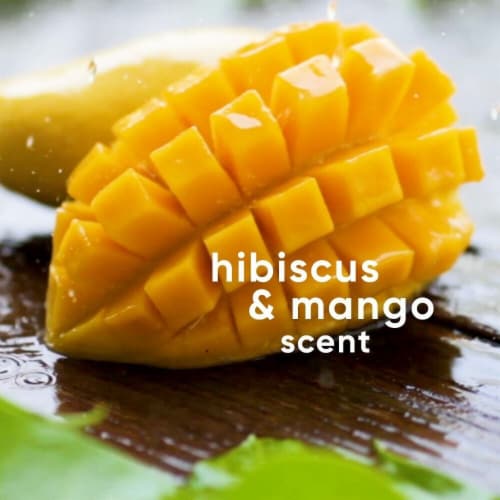Gillette Venus Invigorating Mango & Hibiscus Scented Shave Gel Perspective: right