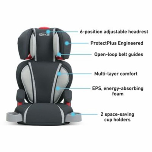 Graco Highback TurboBooster Infant Car Seat Glacier 1 ct Fred Meyer