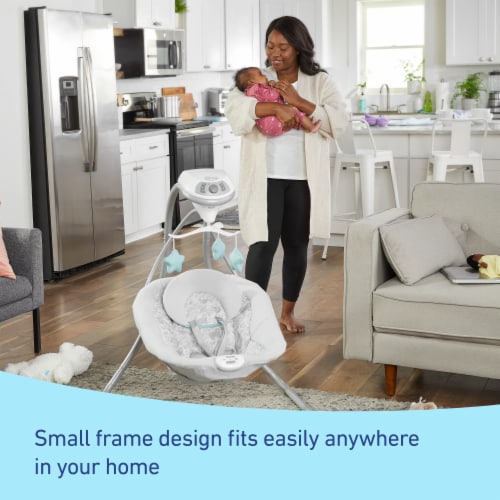 Graco® Simple Sway Swing, Ivy Perspective: right