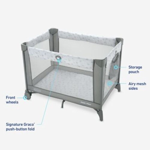 Graco® Pack 'N Play® Portable Playard In Reign Perspective: right