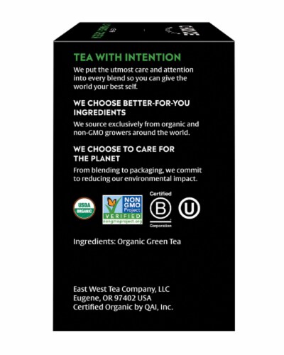 Choice Organics Japanese Green Tea Bags Perspective: right