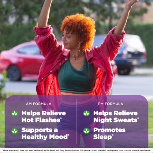Natrol Complete Balance for Menopause Capsules Perspective: right