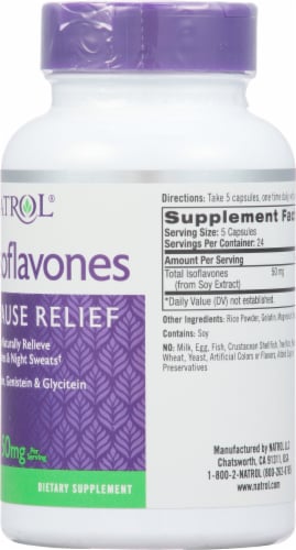 Natrol 100mg Women's Soy Isoflavones Perspective: right