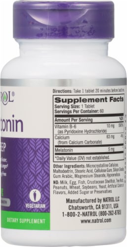 Natrol Melatonin Tablets 5mg Perspective: right