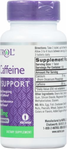 Natrol High Caffeine Perspective: right