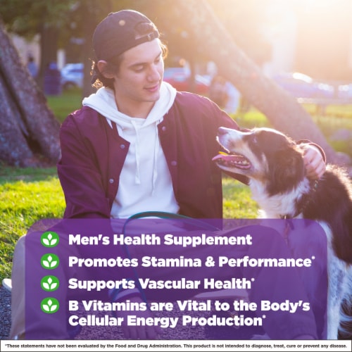 Natrol® Men's Health LArginine Tablets Perspective: right
