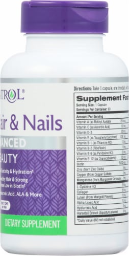 Natrol® Skin, Hair & Nails Advanced Beauty Perspective: right