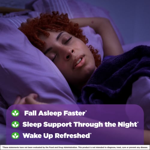 Natrol® Melatonin Advanced Sleep Aid Supplement Time Release Tablets Perspective: right