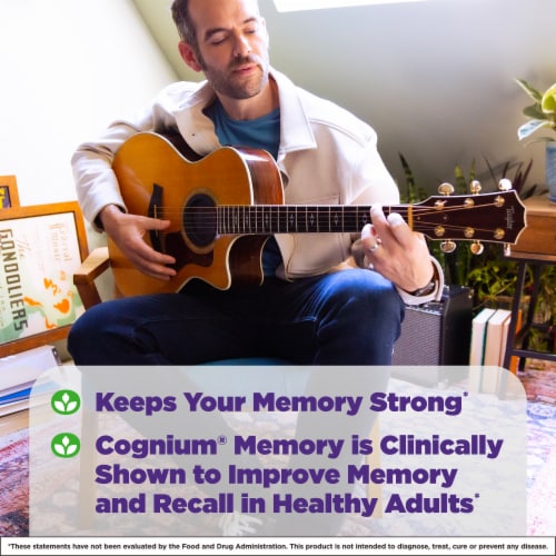 Natrol® Brain Health Support Cognium® Memory Tablets Perspective: right
