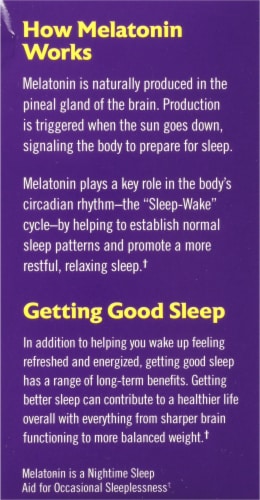 Natrol® Advanced Sleep Melatonin 10mg Perspective: right
