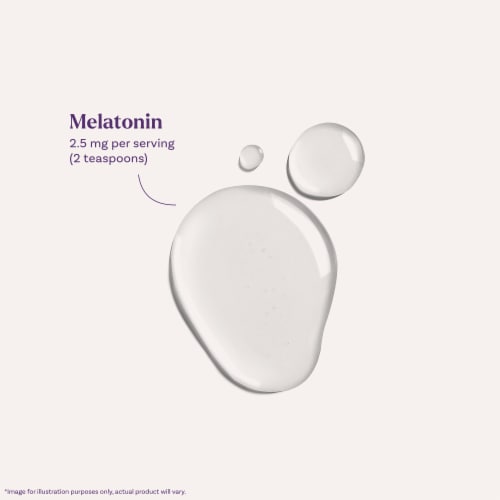 Natrol® Sleep Melatonin Berry Liquid 2.5 mg Perspective: right