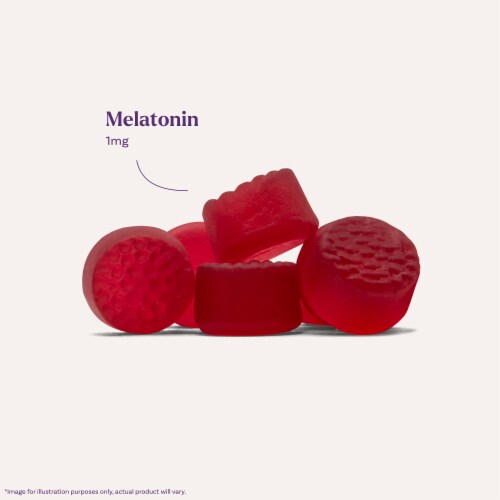 Natrol® Kids Sleep Melatonin Raspberry Gummies 1 mg Perspective: right
