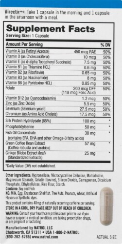 Natrol® Cognium® Complete Brain Health Dietary Supplement Capsules Perspective: right