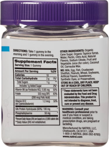 Natrol® Cognium® Complete Brain Health Gummies Perspective: right