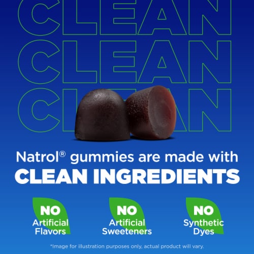 Natrol® Mood and Stress Ashwagandha Complete Strawberry Gummies Perspective: right