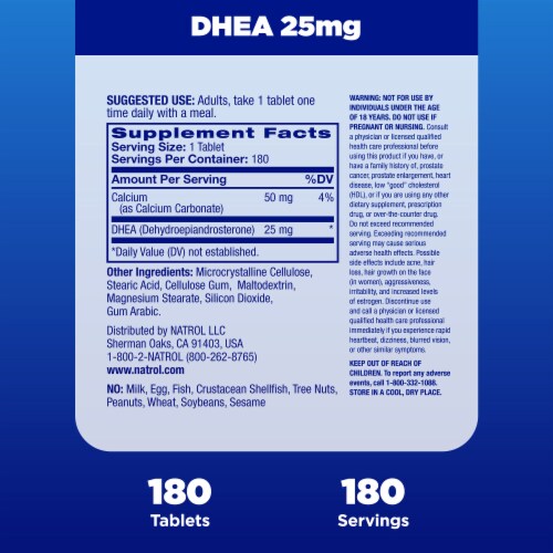 Natrol® Mood & Stress DHEA Tablets Perspective: right