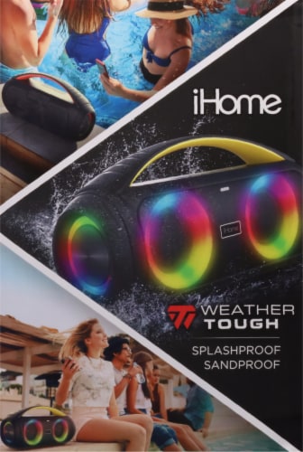 iHome Color Changing Slashproof Boombox Perspective: right