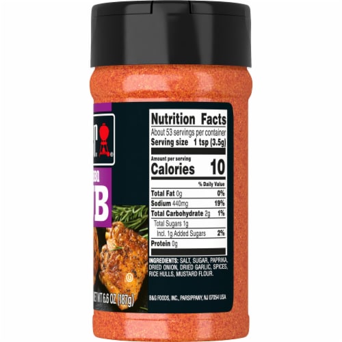 Weber® Savory BBQ Rub Perspective: right
