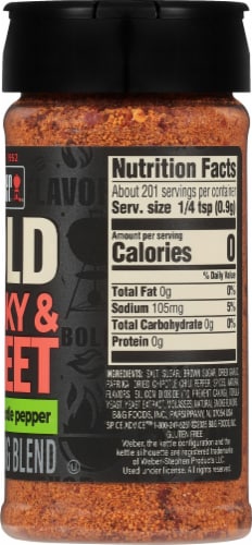 Weber BOLD Smoky & Sweet Seasoning, Chipotle Pepper Seasoning Blend Perspective: right