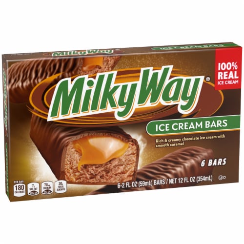 Milky Way Ice Cream Bars Perspective: right