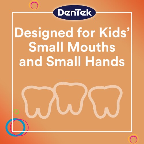 DenTek Kids Fun Flossers Wild Fruit Perspective: right