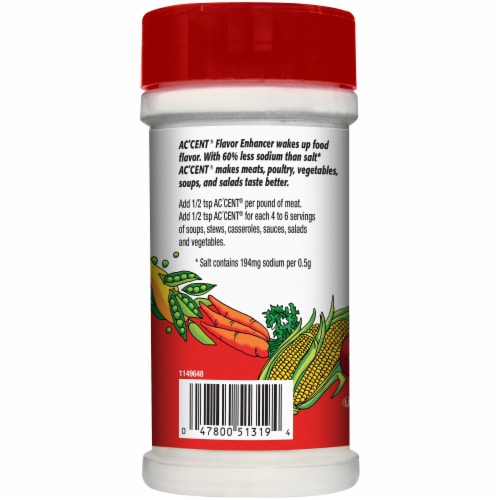 Accent Flavor Enhancer Perspective: right