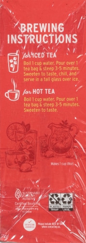 Luzianne Iced Tea Bags Perspective: right
