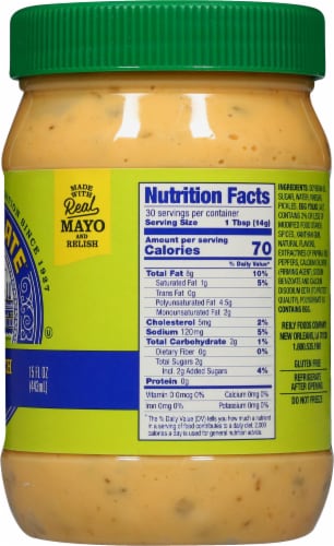 Blue Plate® Sandwich Spread Perspective: right