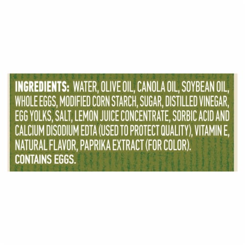 Hellmann's Olive Oil Mayo Perspective: right