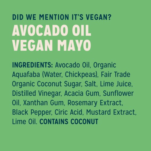 Sir Kensington's Avocado Oil Vegan Mayo Perspective: right