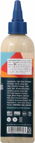 Sir Kensington's Keto & Paleo Garlic Dairy-Free Everything Sauce Dressing Dip Perspective: right