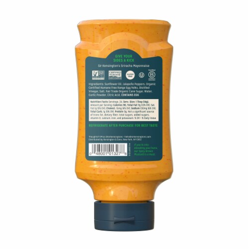 Sir Kensington's Sriracha Mayo Mayonnaise Perspective: right