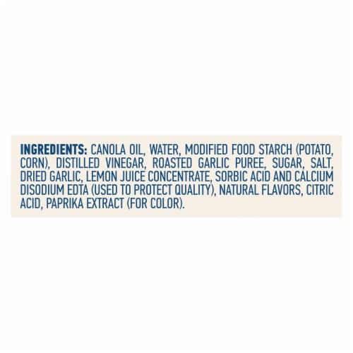 Hellmann's Garlic Aioli Dip & Spread Perspective: right