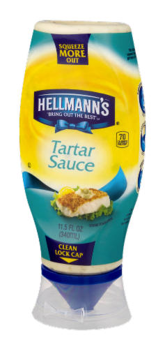Hellmann's Tartar Sauce Squeeze Bottle Perspective: right