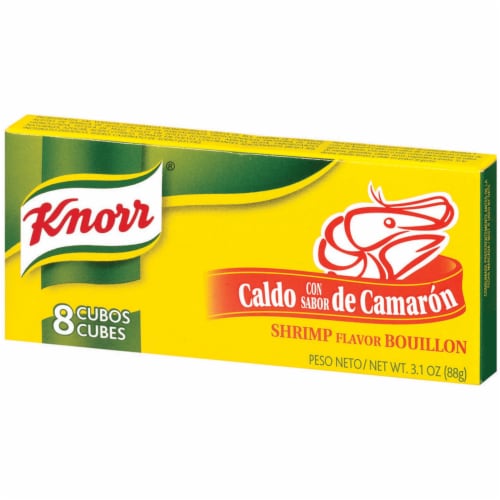 Knorr Shrimp Flavored Bouillon Cubes Perspective: right