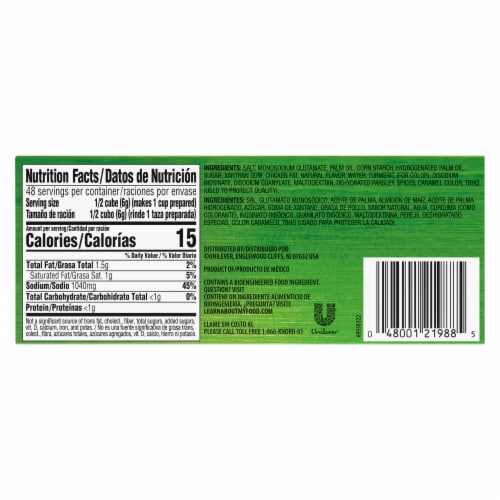 Knorr Chicken Bouillon Cubes Perspective: right