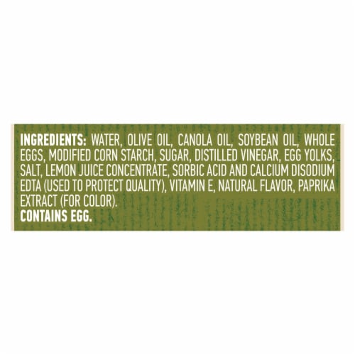 Hellmann's Olive Oil Mayo Perspective: right