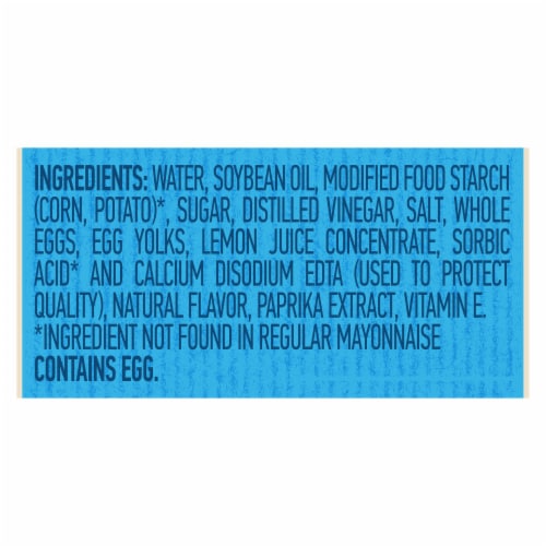 Hellmann's Light Mayo Perspective: right