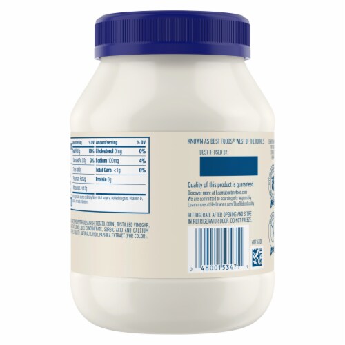 Hellmann's Vegan Dressing and Spread Perspective: right