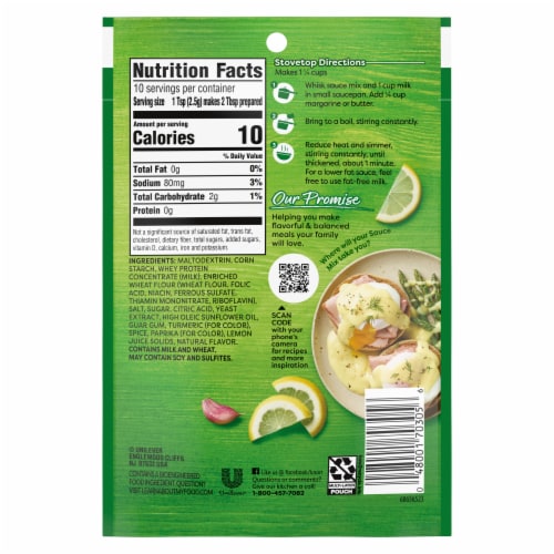 Knorr® Hollandaise Sauce Mix Perspective: right