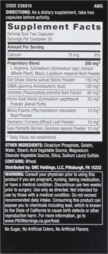 GNC Men's Staminol® Daily Sexual Health Supplement Perspective: right