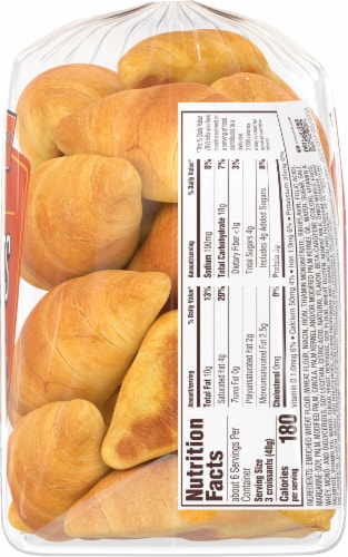 Thomas' Plain Mini Croissant Perspective: right