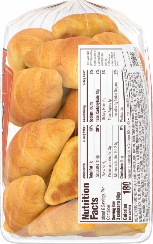 Thomas' Plain Mini Croissant Perspective: right