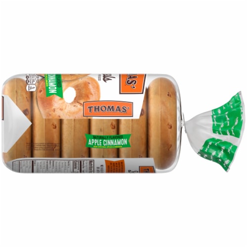 Thomas' Apple Cinnamon Bagels Perspective: right