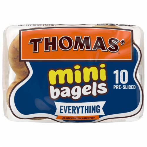 Thomas' Everything Mini Bagels Perspective: right