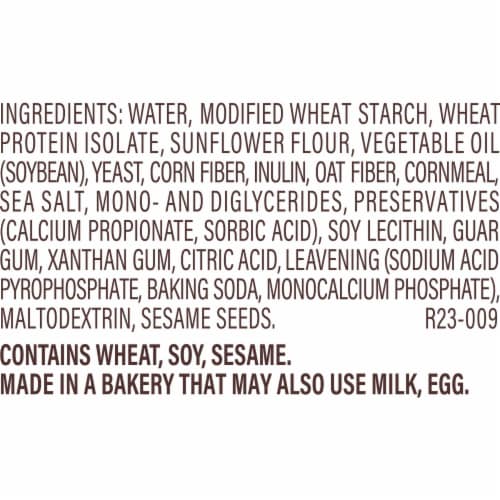 Thomas' Keto Plain Bagel Thins Perspective: right