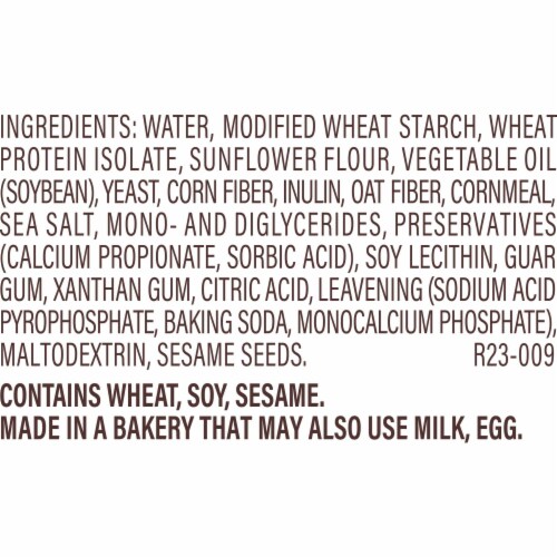 Thomas' Keto Plain Bagel Thins Perspective: right