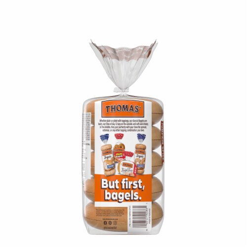Thomas' Limited Edition Pumpkin Spice Bagels Perspective: right